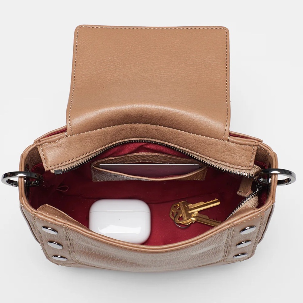 Hammitt KAYCE SADDLE MED
Color Biscotti/Gunmetal NEW - Picture 6 of 11